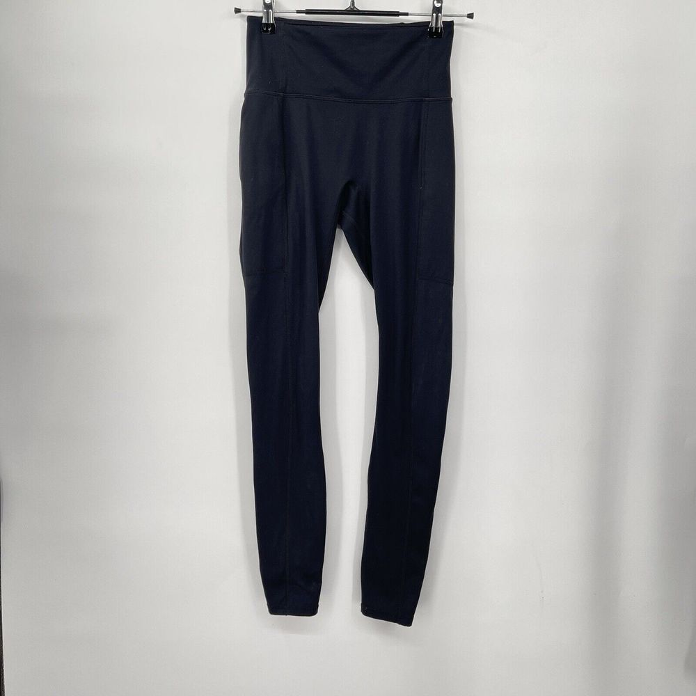 Fabletics XS Leggings Women Black Motion365 High Waisted Pockets LG2044803-0001